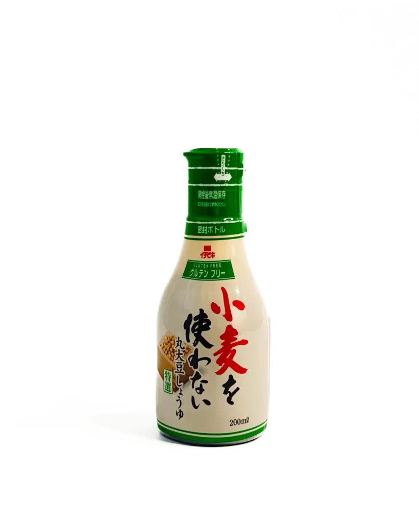 いちびき｜小麦を使わない丸大豆醤油 200ml