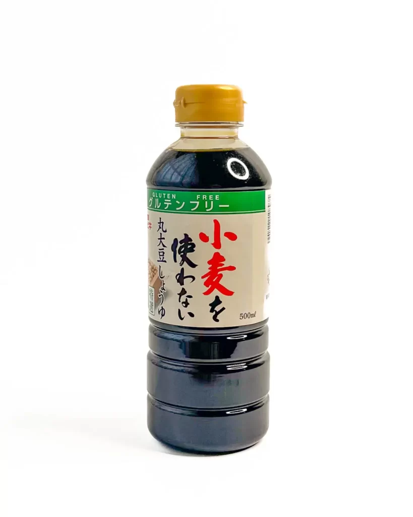 いちびき｜小麦を使わない丸大豆醤油 500ml