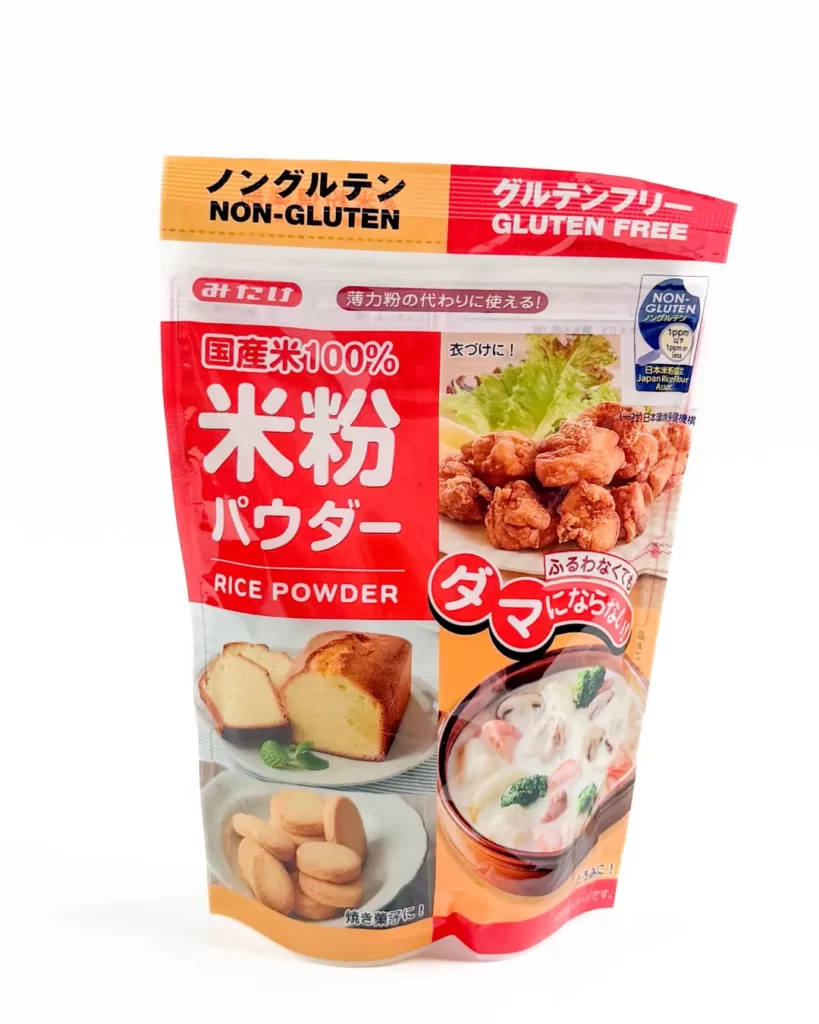 みたけ食品工業の国産米100% 米粉パウダー