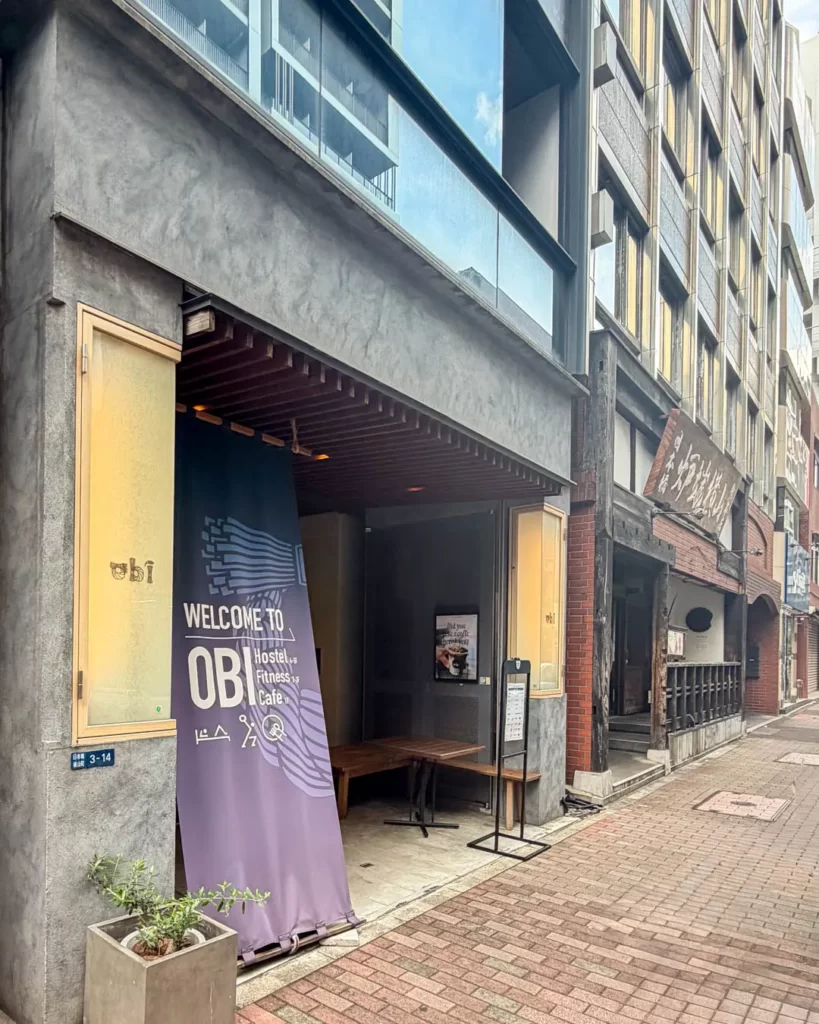 OBI HOSTEL & CAFE BAR (ホステル+フィットネス+カフェ&バー)の外観【東京・中央区 日本橋】
