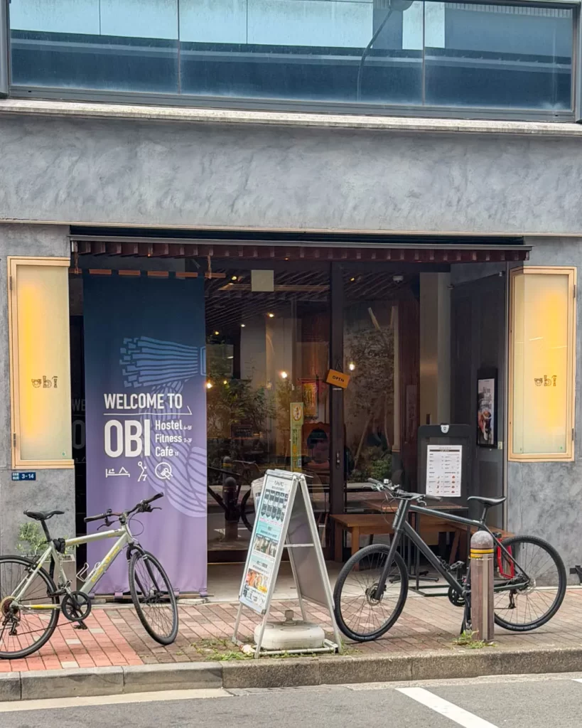 OBI HOSTEL & CAFE BAR (ホステル+フィットネス+カフェ&バー)の外観【東京・中央区 日本橋】