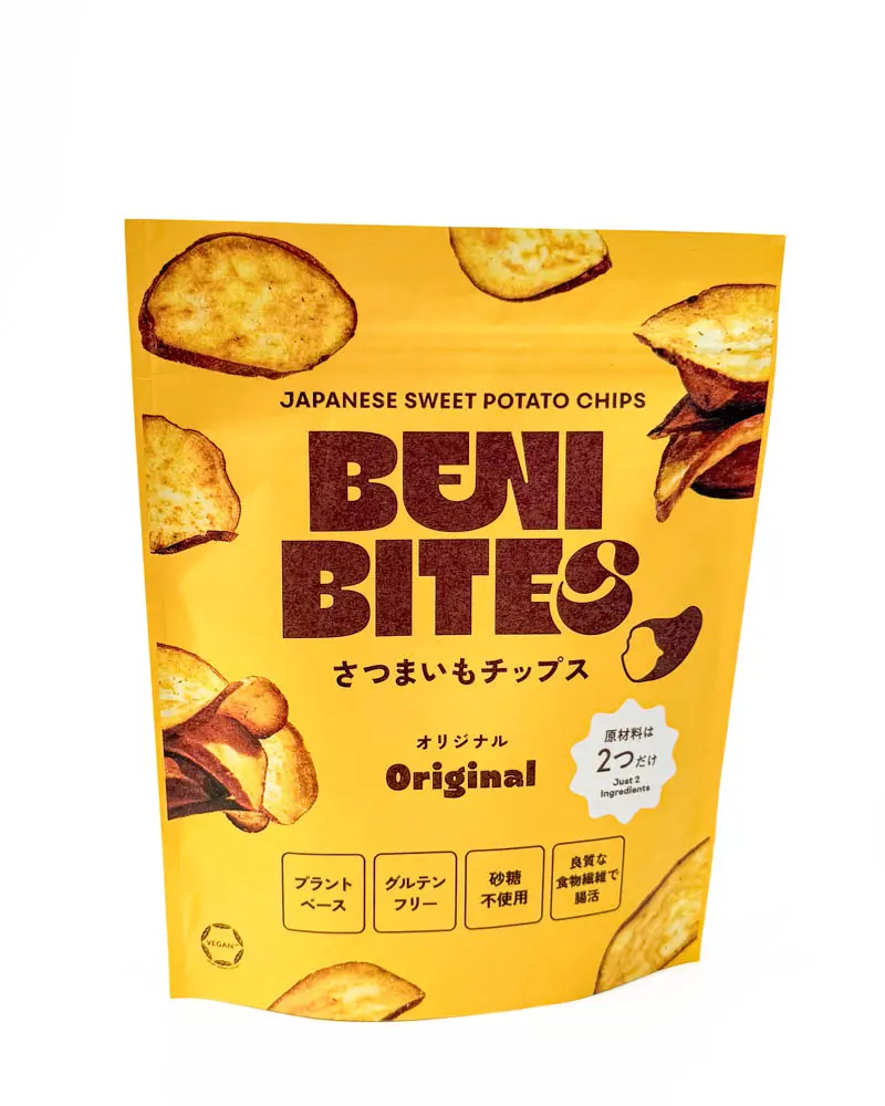 ビオセボン 日本橋高島屋S.Cで購入したさつまいもチップス BENI BITES(ベニバイツ)