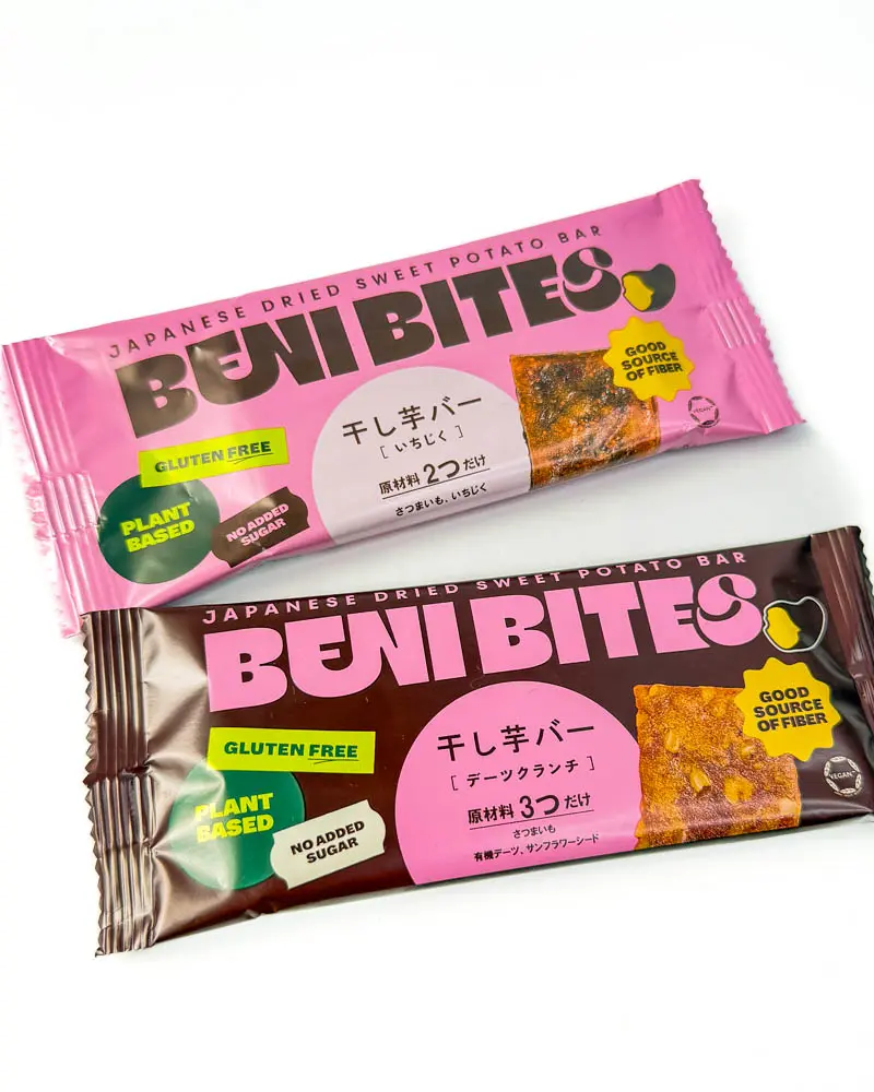 干し芋バー BENI BITES(ベニバイツ)いちじく・デーツクランチ