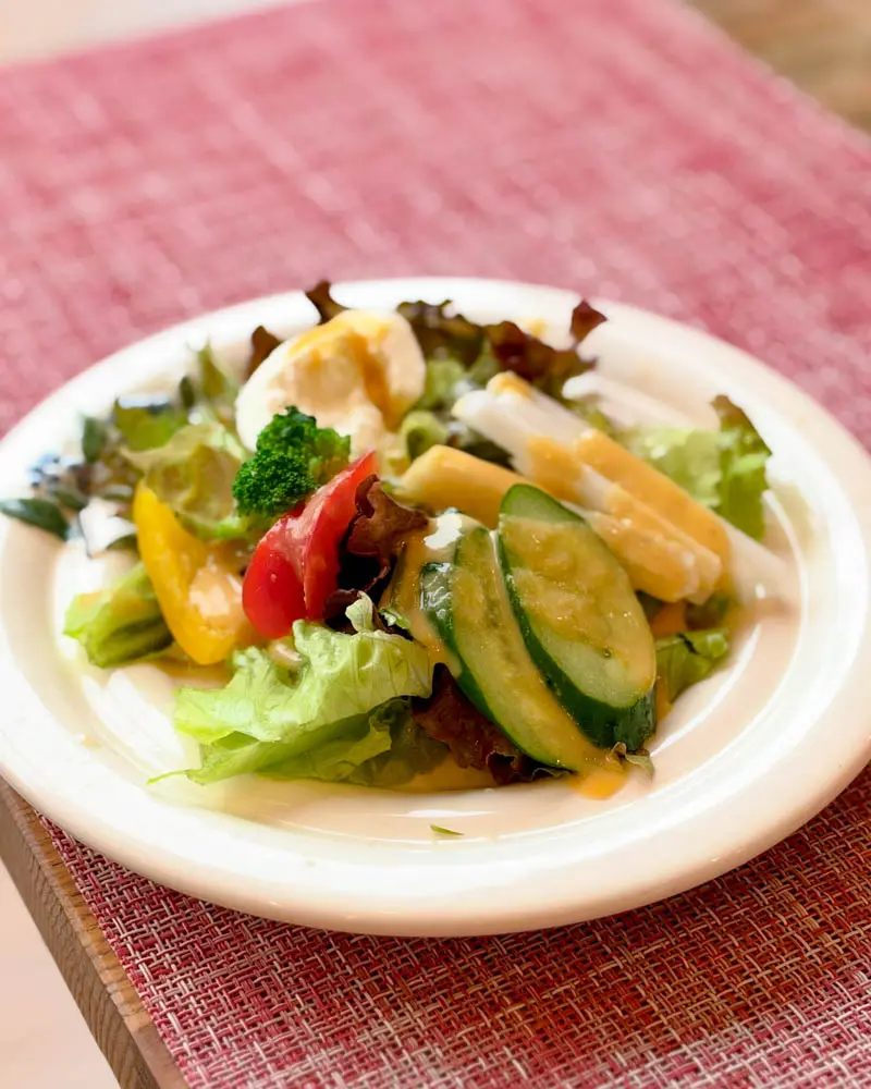 糀とお野菜の小さな台所 キッチン風の穂のグリーンサラダ(塩麹ドレッシング)【群馬・前橋市】